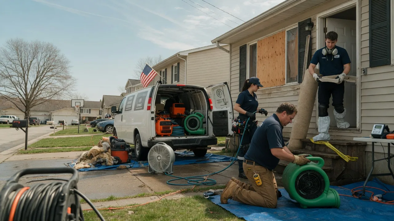 Water Damage Restoration in Wharncliffe, WV near me